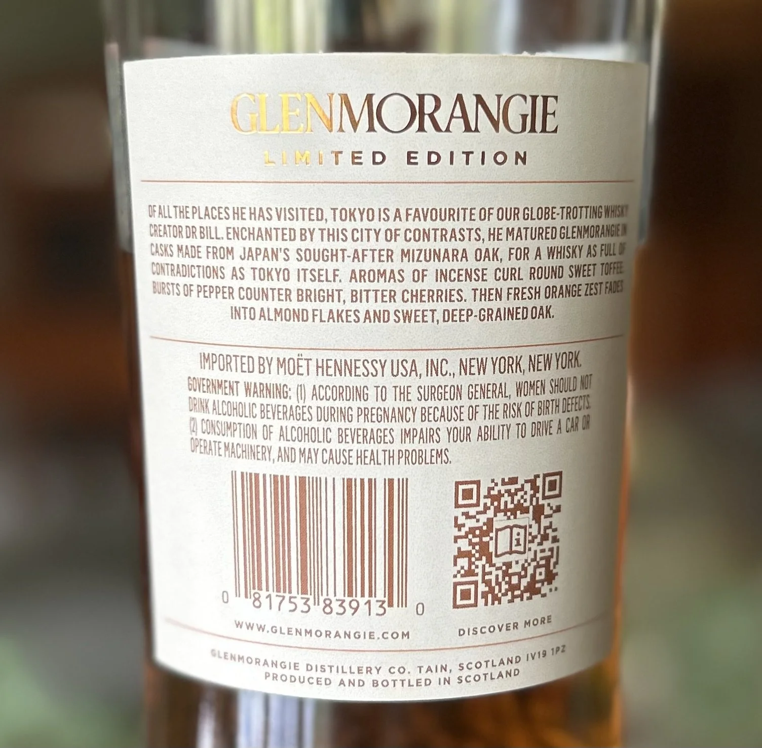 Review #322 - Glenmorangie A Tale of Tokyo — Me, My Wife & Whisky